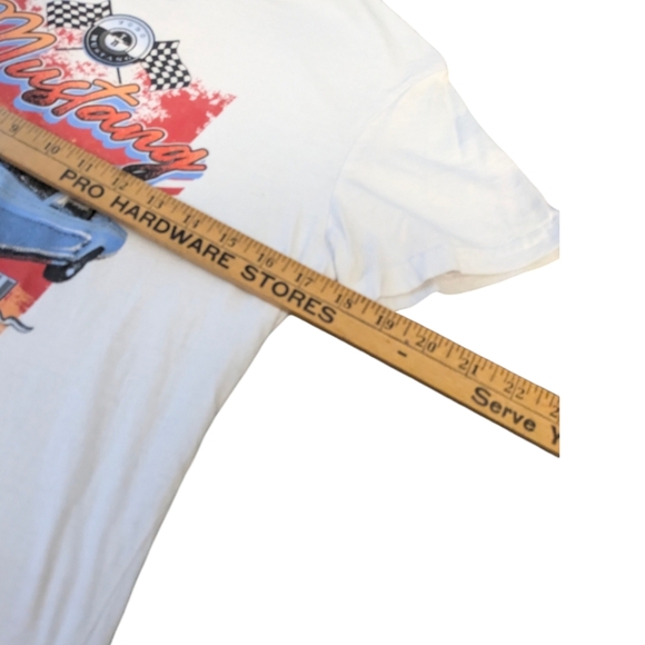 Official FOMO/FORD Motor Co. MUSTANG Tee White Small - Picture 3 of 6
